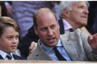 Prince George Joins Dad Prince William for the First Time in Royal Tradition