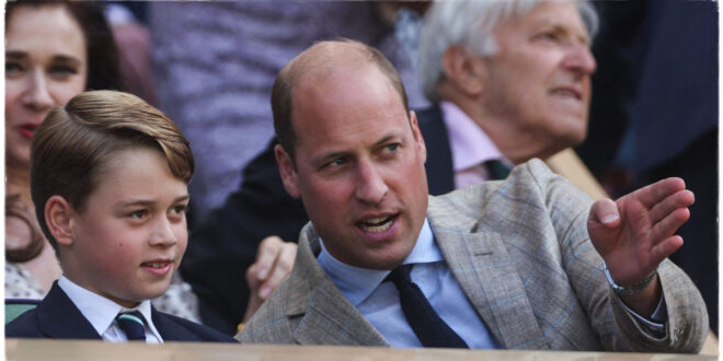 Prince George Joins Dad Prince William for the First Time in Royal Tradition