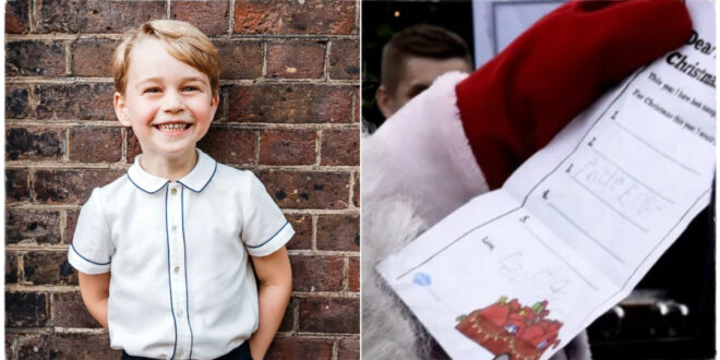 Prince George's Heartwarming Christmas Wish Revealed in Adorable Letter to Santa