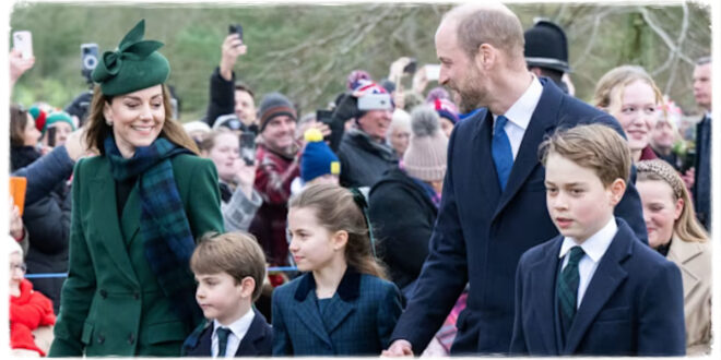 Prince Louis, Princess Charlotte, and Prince George Steal the Spotlight on Christmas Day