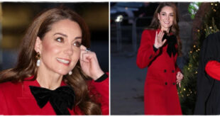 Princess Kate's Stunning Christmas Party Dress That Went Unseen