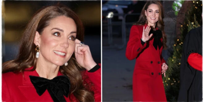 Princess Kate's Stunning Christmas Party Dress That Went Unseen