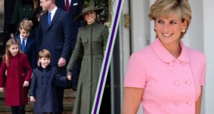 George, Charlotte, and Louis Honor a Tradition Started by Princess Diana