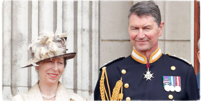 Princess Anne's Husband Spotted on Crutches After Accident at Home