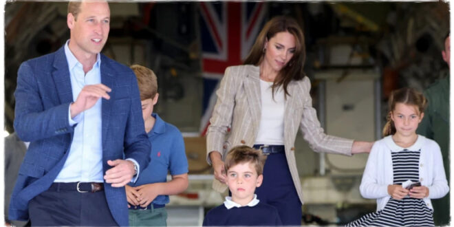 Prince William Upholds Royal Tradition by Keeping George, Charlotte & Louis Together