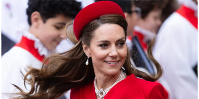 Kate Middleton’s Bold Red Outfit Sparks Buzz Amid Meghan Markle’s Controversial Claim