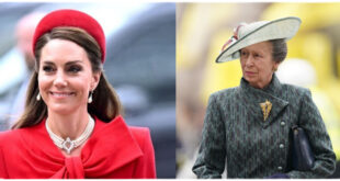 Princess of Wales Shares Heartwarming Kiss with Princess Anne at Commonwealth Day Service