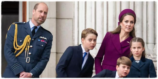 Royal Moment: George, Charlotte and Louis Join Palace Balcony Tribute That Captivates the Nation