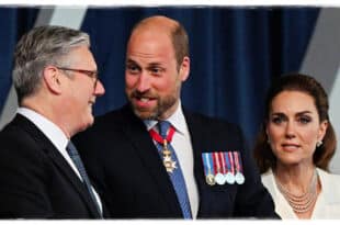Prince William Sparks Debate Among Royal Fans Over Seating Next to Keir Starmer at VE Day Commemoration