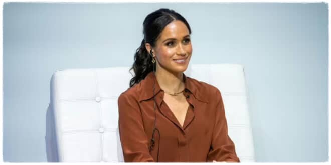 Meghan Markle during her new interview where she criticizes royal life with shocking revelations