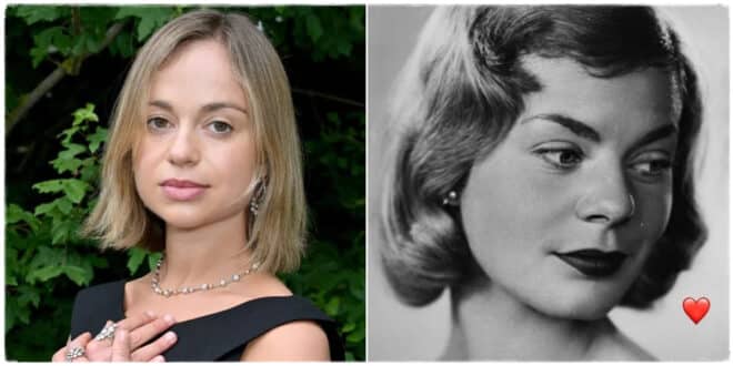 Lady Amelia Windsor shares a black-and-white photo of her grandmother, the Duchess of Kent, with a simple red heart emoji in tribute.