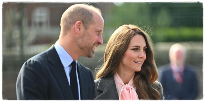 Prince William and Princess Kate addressing an educational event, celebrating their “world-class” program’s recognition