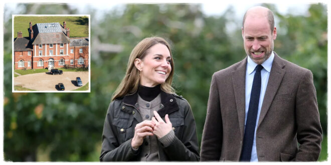 Princess Kate and Prince William’s countryside estate, valued at 59 times the price of an average UK home
