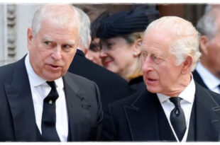 King Charles looking serious amid reports of a discrepancy in his bombshell statement about Prince Andrew