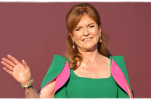 🖼️ Alt Text: Sarah Ferguson looking thoughtful amid reports she has a secret plan to leave the UK with a surprising twist