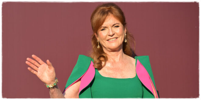 🖼️ Alt Text: Sarah Ferguson looking thoughtful amid reports she has a secret plan to leave the UK with a surprising twist