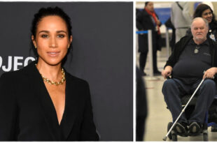 Meghan Markle appearing concerned amid reports she contacted hospitals to reach her father Thomas