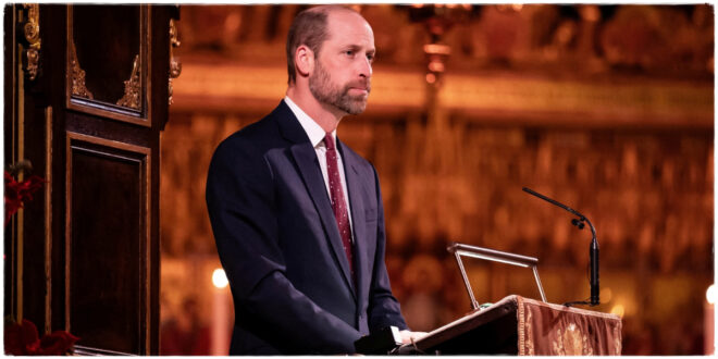 Prince William during a festive engagement amid reports he plans to end a long-standing royal Christmas tradition as future king