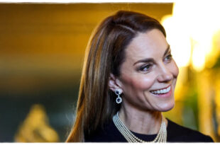 Princess Kate wearing a rarely-seen pearl necklace from her private collection at Windsor Castle