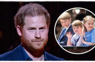 Prince Harry amid reports he made a bold claim involving Prince Louis and Princess Charlotte