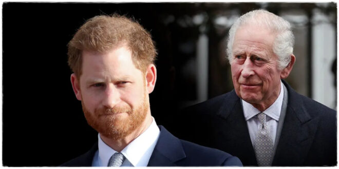 Prince Harry reaching out to King Charles in an attempt to reconcile and end the royal family feud