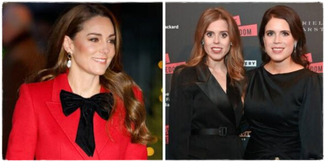 Princess Kate alongside Princess Eugenie and Princess Beatrice amid reports of support during a difficult time