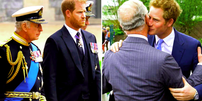 Prince Harry and King Charles amid fresh speculation surrounding a possible summer reunion