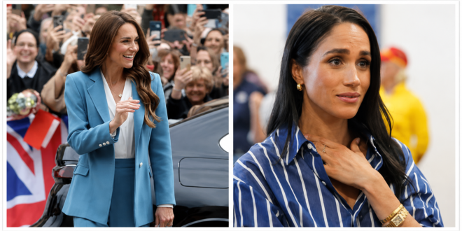 Meghan Markle and Princess Kate amid renewed speculation surrounding their reported royal feud