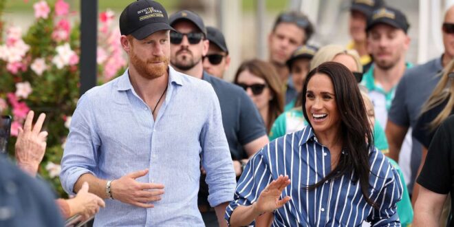 Prince Harry and Meghan Markle with Archie and Lilibet following the Sussex family’s return to the UK