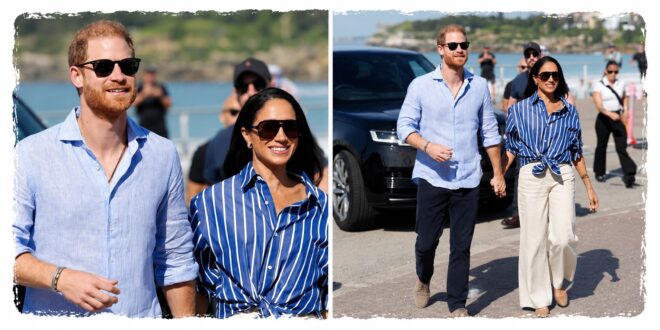 Prince Harry and Meghan Markle amid reports of a six-month trial period following their return to the UK
