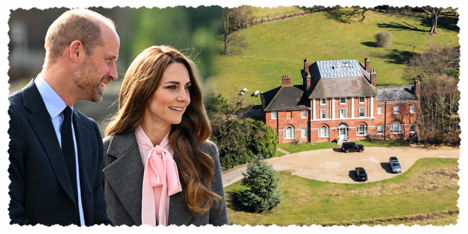 Prince William and Princess Kate as fresh disruption is expected near their family home at Forest Lodge in Windsor