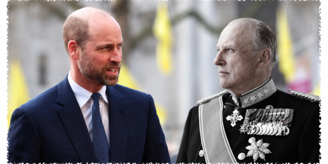 Prince William who will represent King Charles at the funeral of Norway’s King Harald V in Oslo