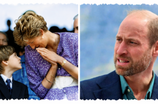 A young Prince William with his mother Princess Diana, to whom he reportedly made an emotional promise after her 1996 divorce